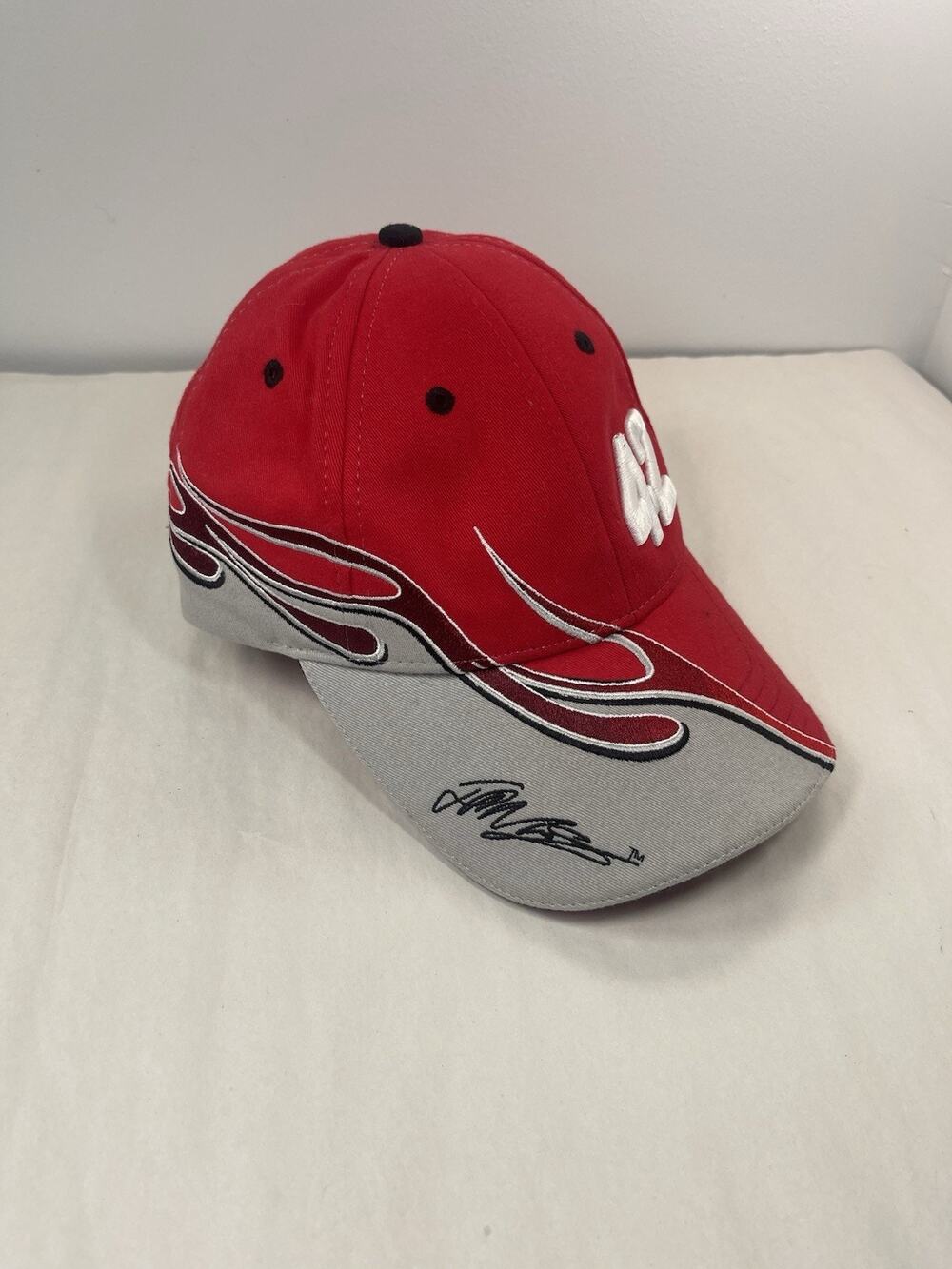 Vintage NASCAR #42 Target Chip Ganassi Racing Adjustable Hat Cap Flames